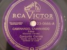 Conjunto Casino Caminando Salagente Guaracha RCA Victor Latin 78 RPM HEAR