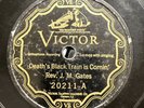 Gospel-78 RPM-Rev. J.M. Gates-Death's Black Train Is Comin'/Need of Prayer-V+
