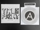 Title Fight - Secret Society / Untitled 7” Vinyl 45 RPM Clear /400 Single OOP