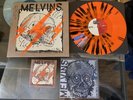 Melvins “Throbbing Jazz Gristle Funk Hits” Vinyl LP Haze XXL Orange Splatter