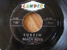 SURF 45; BEACH BOYS ; SURFIN ON CANDIX