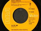 NINA SIMONE: save me / to be young, gifted and black RCA 7