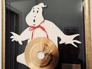 GHOSTBUSTERS Rare Official Ray Parker Junior Snep Certified Gold Disc »