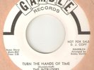 THE INTRUDERS Turn The Hands Of Time Cowboys To Girls GAMBLE DJ NORTHERN SOUL 45