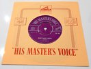 Elvis Presley's HMV SINGLE SILVER BLUE SUEDE SHOES 7M405 RARE