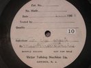 Victor Pre Production Test Of Geraldine Farrar. Voi Che Sapete. 12-08-1908 Rare.