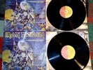 IRON MAIDEN Live After Death Vol 1 & 2 URUGUAY WITH INSERTS  Nwobhm