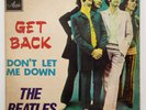 THE BEATLES GET BACK RARE ORIG ISRAEL ISRAELI PS 7