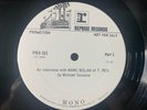 Interview With Marc Bolan Of T Rex LP  White Label PROMO Only    1971 Orig   VG+
