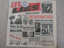 GUNS N' ROSES Vinyl LP GN'R LIES Orig 1988 Uncensored Inner  sleeve 1023