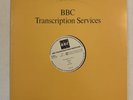 U2 'IN CONCERT' LIVE LP UK BBC TRANSCRIPTION SERVICES 1983