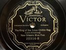 JAZZ: NEW ORLEANS BLUE FIVE (THOMAS MORRIS) - ‘KING OF THE ZULUS’ VICTOR 78