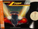 Z Z TOP Eliminator 1983 WARNER PIONEER Japan LP NMINT OBI Insert P-11357
