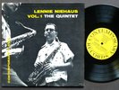 LENNIE NIEHAUS Vol.1 The Quintet 10