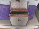45 Rock, Psych, Prog, Pop  LPs Vinyl plus record storage case. No Reserve.
