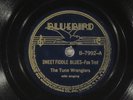 78 RPM - 2 78s: Tune Wranglers, Bluebird 7413 & 7992 EE- Western Swing - Country