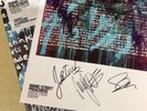 SIGNED-MANIC STREET PREACHERS-2 LP-KNOW YOUR ENEMY + SIGNED PRINT-M/UNPL