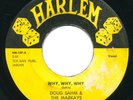 DOUG SAHM w MARKAYS - Why, Why / If You Ever Need - HARLEM - Doo Wop RnR 45