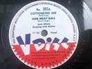 V-Disc #383 78rpm Single 12-inch Josh White singing with Guitar Cottoneyed Joe
