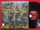 SHIRLEY JACKSON   THE DAEMON LOVER AND THE LOTTERY LP (1972) RARE FOLKWAYS 9728