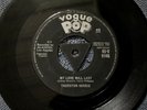 THURSTON HARRIS - HEY LITTLE GIRL rare UK 1959 / R&B / DOO-WOP / VOGUE / VG- /VG