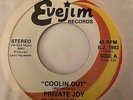 Modern Soul Boogie 45 PRIVATE JOY Coolin Out Evejim HEAR NM