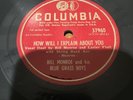 Bill Monroe Blue Moon Of Kentucky ELVIS PRESLEY Goodbye VG+ COLUMBIA 37960 78
