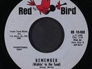 SHANGRI-LAS: it's easier to cry / remember RED BIRD 7