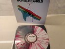 BOYS LIKE GIRLS SELF TITLED CLEAR/WHITE RED SPLATTER VINYL LP Record LE  /500