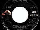 Northern Soul - The Cavaliers - Hold to my baby - original US RCA Victor label