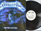 Metallica Ride The Lightning First Press Roadrunner RR 9848 Vinyl LP 1984 EX