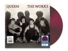 QUEEN- THE WORKS- USA ISSUE WITH HYPE- PURPLE COLOUR VINYL-- SEALED.