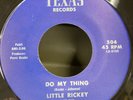 Little Rickey & The Rhythm Express Do My Thing Black Molly RnB Soul 45 on Texas