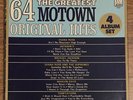 The Greatest 64 Motown Original Hits Vinyl Record Set Boxed Set of 4 Records EX
