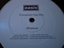 Oasis Whatever 12” Promo Vinyl Record White Label Creation Near Mint Condition