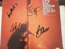 U2 Signed Vinyl LIVE “Under A Blood Red Sky” Lp Signed By All Members