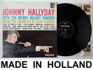 Johnny Hallyday Sings America Rockin Hits LP 33 Tours vinyle hollandais Holland