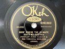 Fiddlin' John Carson Okeh 45498 The Dominicker Duck 78 RPM Country Record E