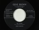 Rockabilly 45 - Gene Brown - Big Door - 4 Star