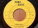 DAVE HAMILTON   Shoop Doop / Blue Funk   Demo Ristic northern soul funk 45