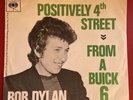 BOB DYLAN. Positively 4th Street. DUTCH Orig 45 -7” Vinyl.