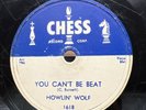 Blues-78 RPM-Howlin' Wolf-You Can't Be Beat/Smoke Stack Lightning-V+