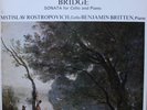 SCHUBERT BRIDGE Mstislav Rostropovich Benjamin Britten Decca NB SXL 6426 LP
