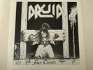 Druid Four Curses 7” EP 45 Crossbone Records Private US Metal Massachusetts 1986