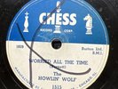Blues-78 RPM-The Howlin' Wolf-Worried All The Time/Saddle My Pony-Chess 1515-V+