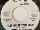 JIMMY McFARLAND NORTHERN SOUL LONELY LOVER / LET ME BE YOUR MAN RPR LABEL PROMO