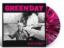 Green Day SAVIORS SPOTIFY FANS Neon Pink Black & White Splatter Vinyl Preorder