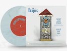 THE BEATLES - NOW AND THEN Blue White Marble 7'' Vinyl - Limited Edition