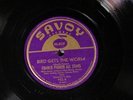 Charlie Parker All Stars SAVOY 952 E+ POST WAR BE-BOB / MODERN JAZZ 78