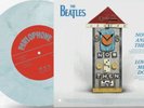 THE BEATLES NOW AND THEN BLUE/WHITE MARBLE 7